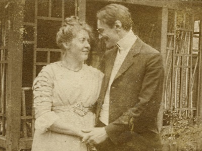 Eberhard and Emmy as an engaged couple